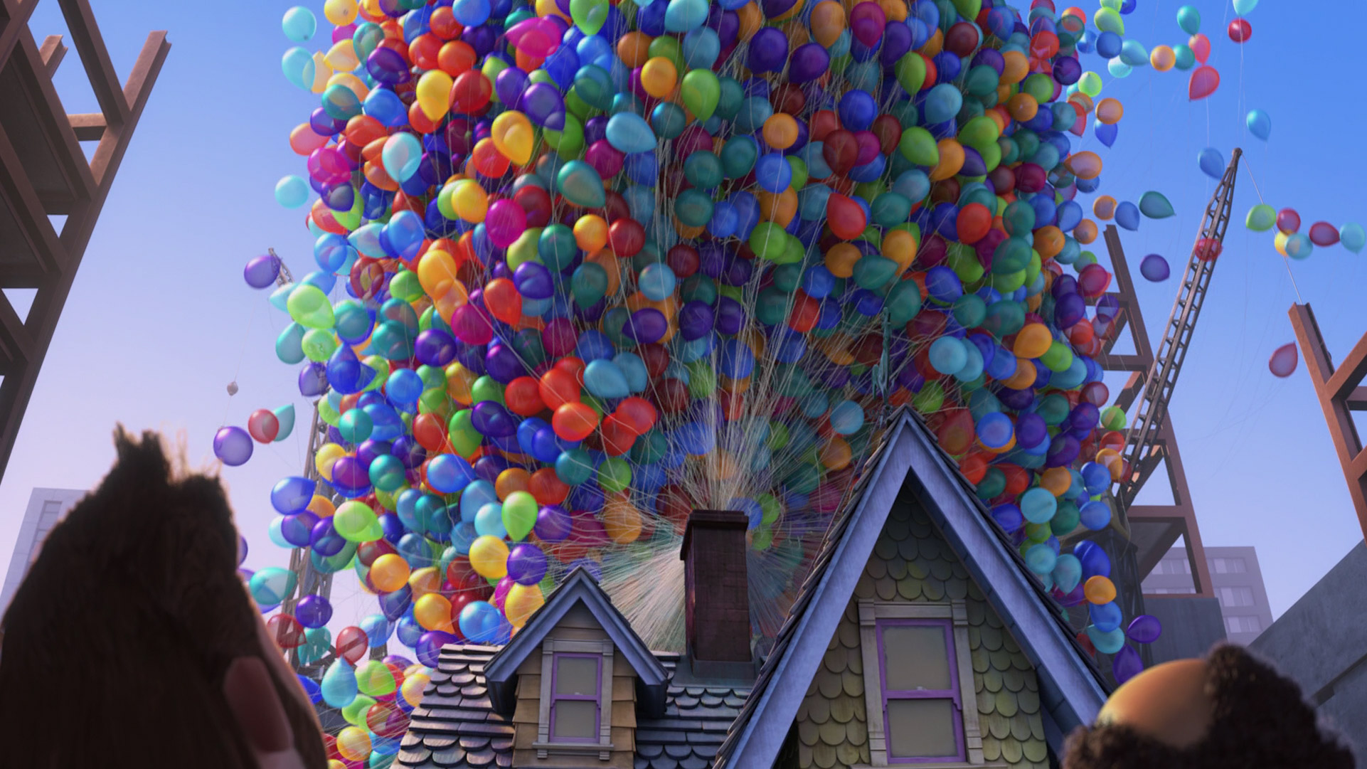 Is It Possible To Let A House Fly Using Hundreds Of Helium Balloons 