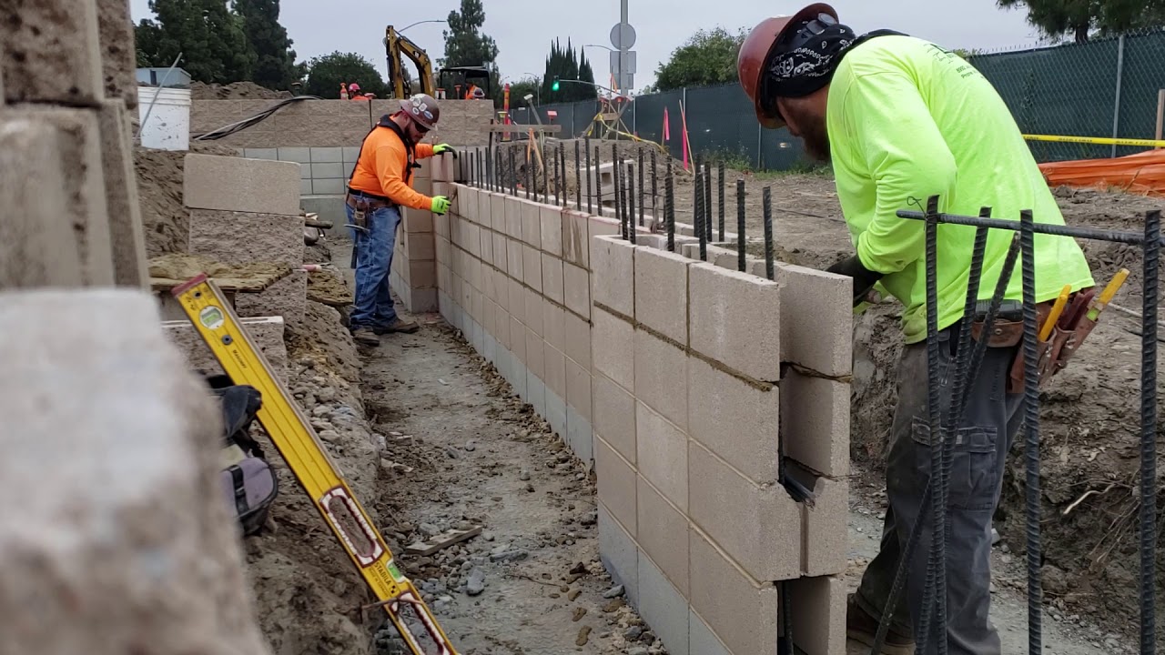 In Laying Concrete Hollow Blocks, We Also Use “Stack Bond”